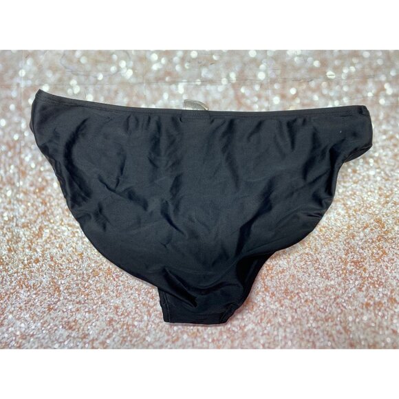 Speedo Womens Sz 18 2 Piece Swimwear Tie Back Top Brief Bottom Bathing Suit - Picture 8 of 10